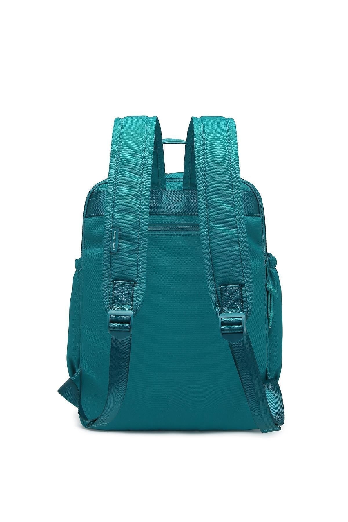Smartbags School Size Laptop Backpack With Eyes 2022-3124 Petrol