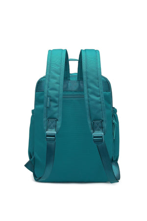 Smartbags School Size Laptop Backpack With Eyes 2022-3124 Petrol