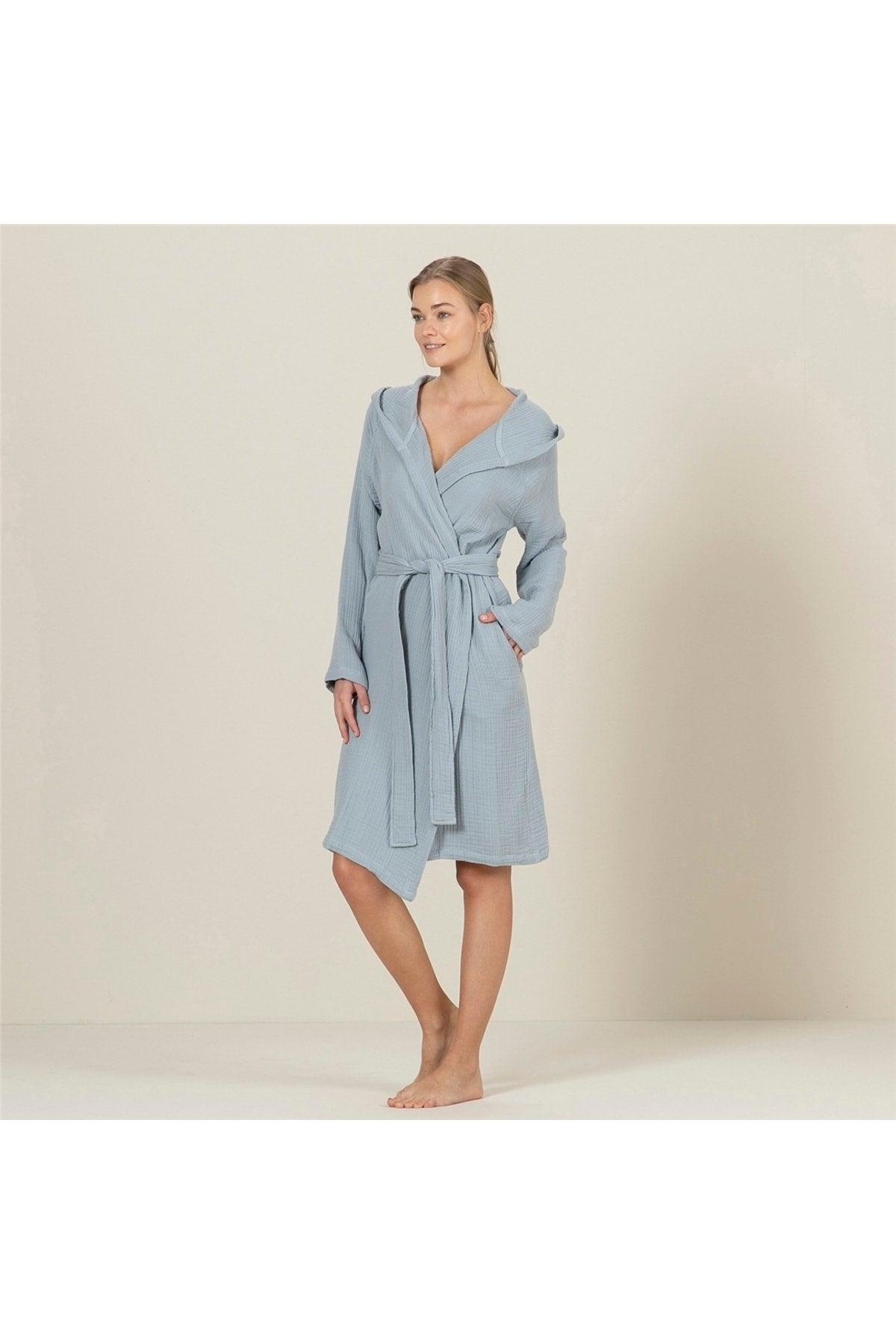 Armin Unisex Bathrobe Aqua - Swordslife