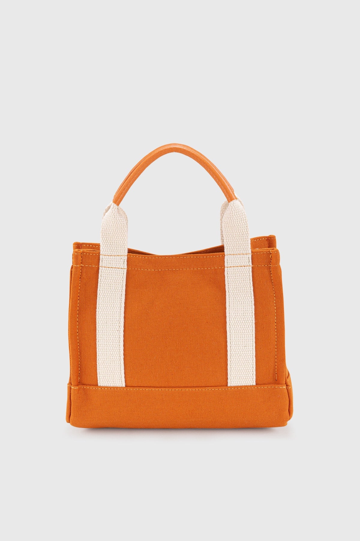 Women'S Orange Canvas Tote Bag 232