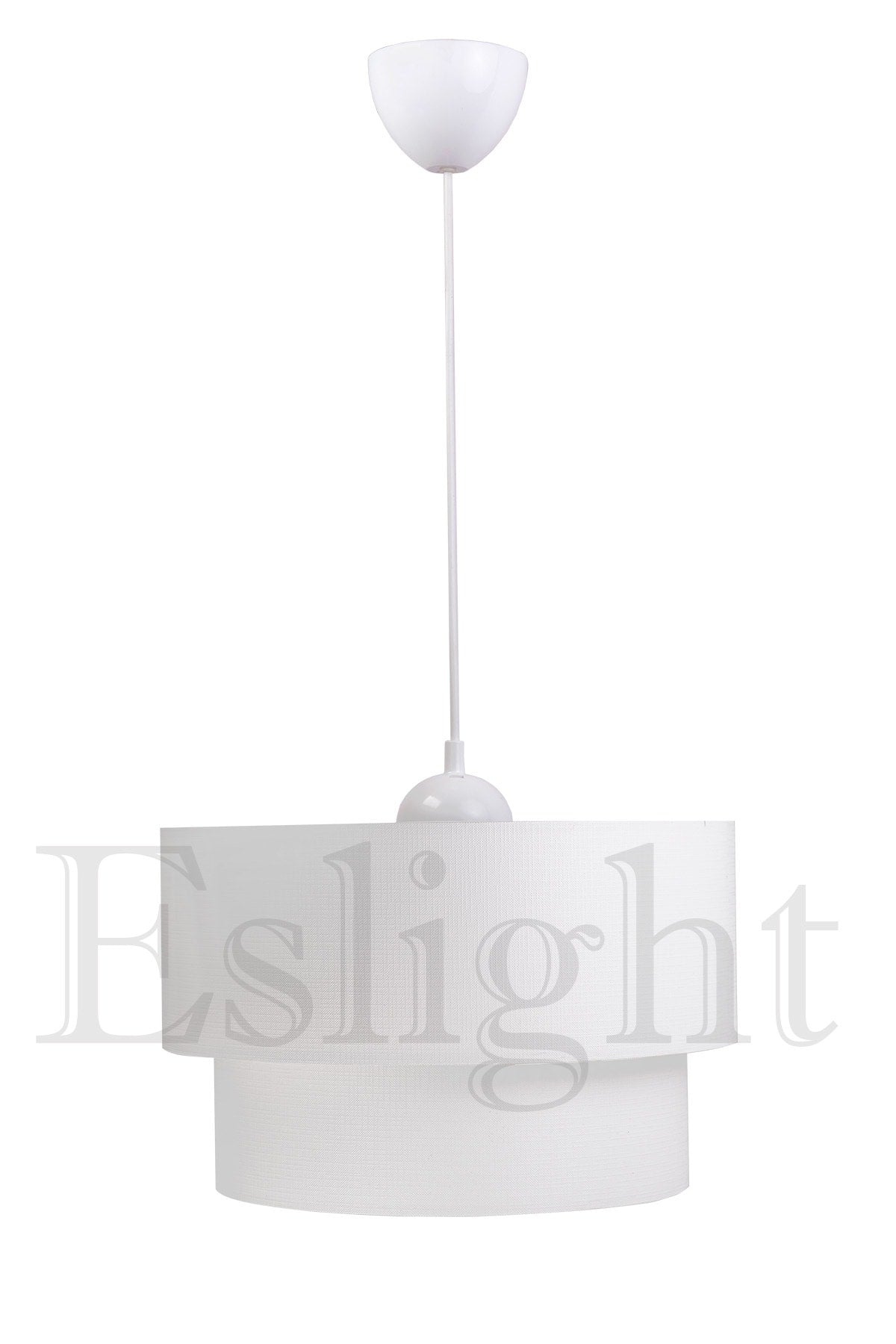 Pasta Single Pendant Lamp Chandelier White E784