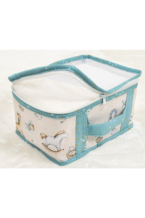 Baby Birth Bag Multi-Use Organizer 6 Pcs (Blue)