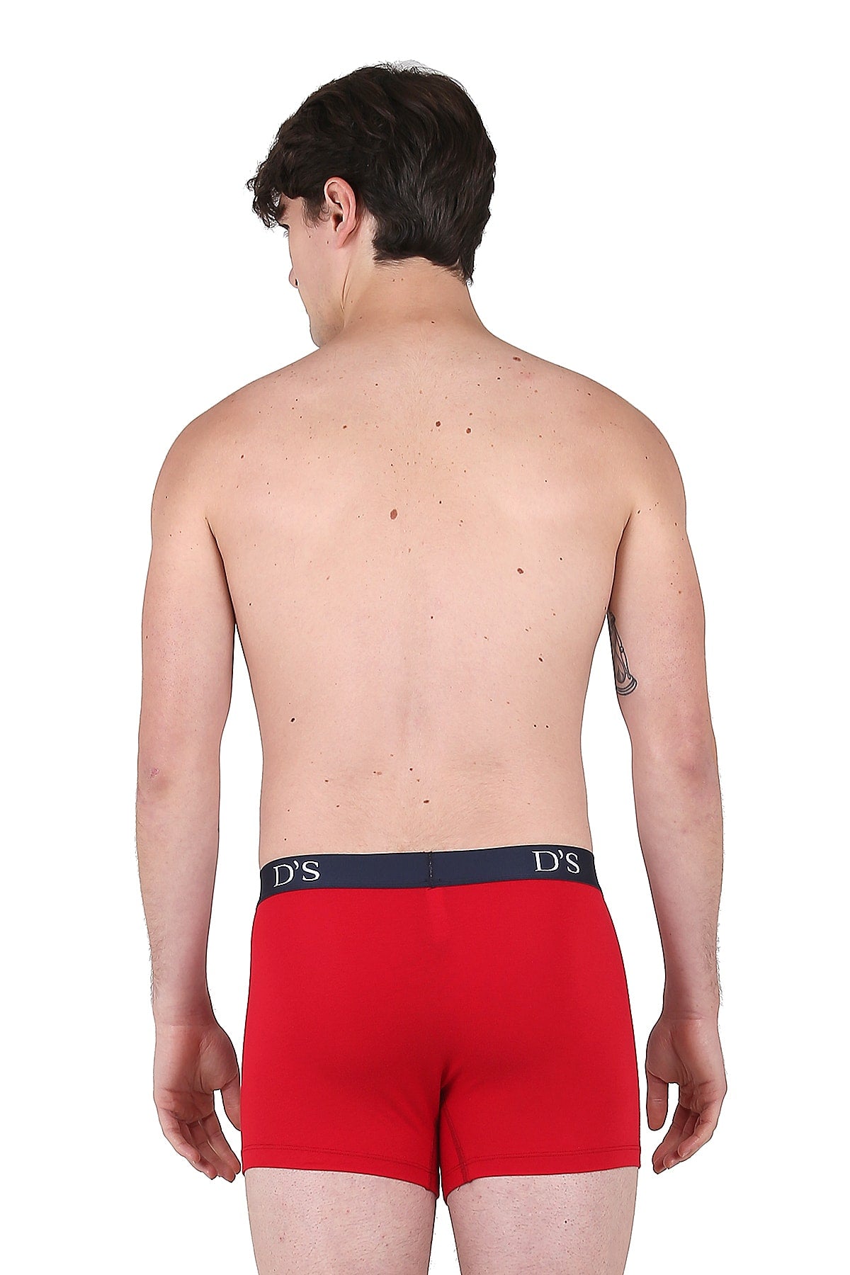 Pack Boxer Diamond Red Printed Red