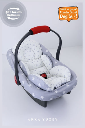 Orthopedic Lumbar Support Stroller Cushion, Cotton Fabric - Original Product