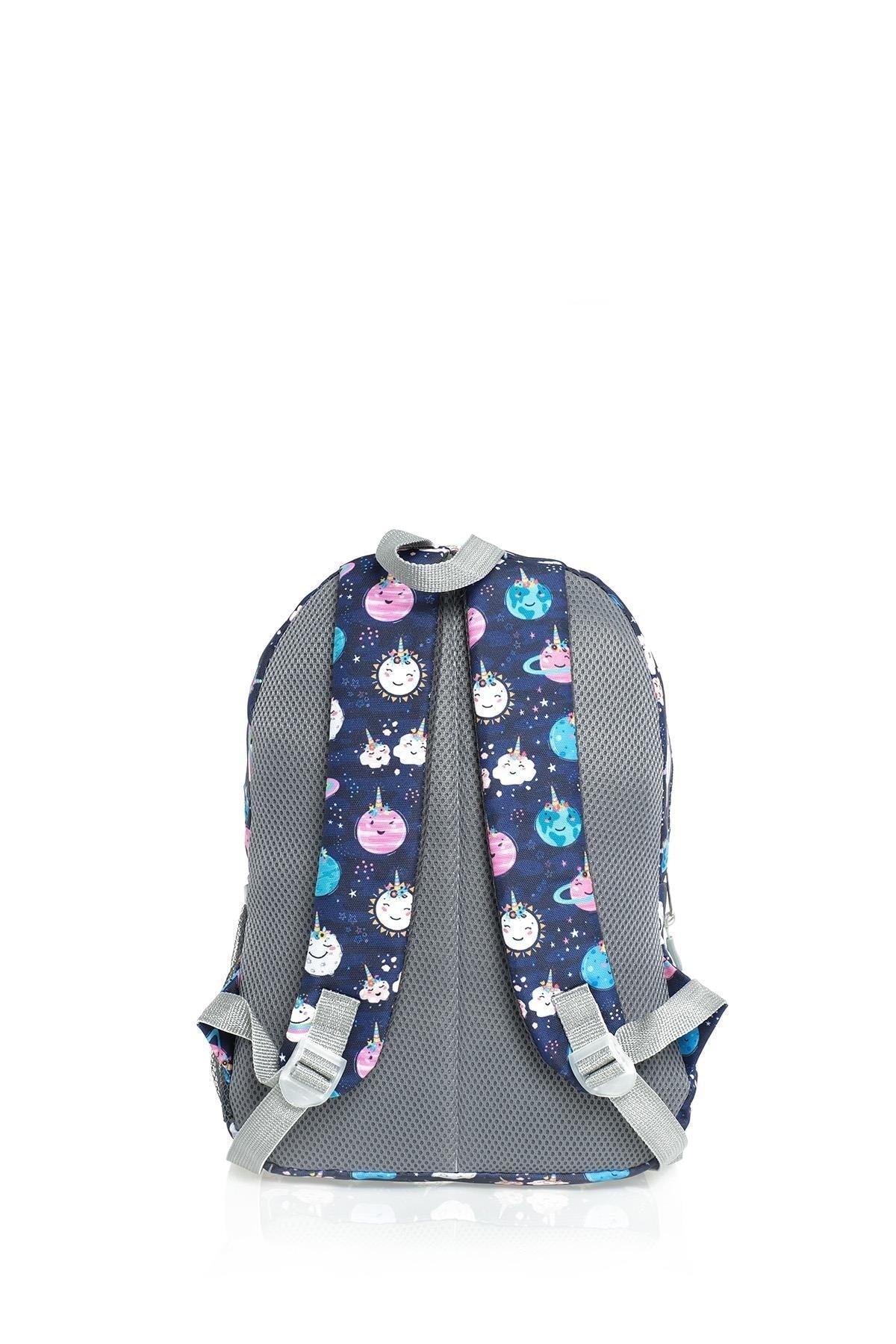 Triple School Bag Set Wcan6000.505 Navy Blue Galaxy