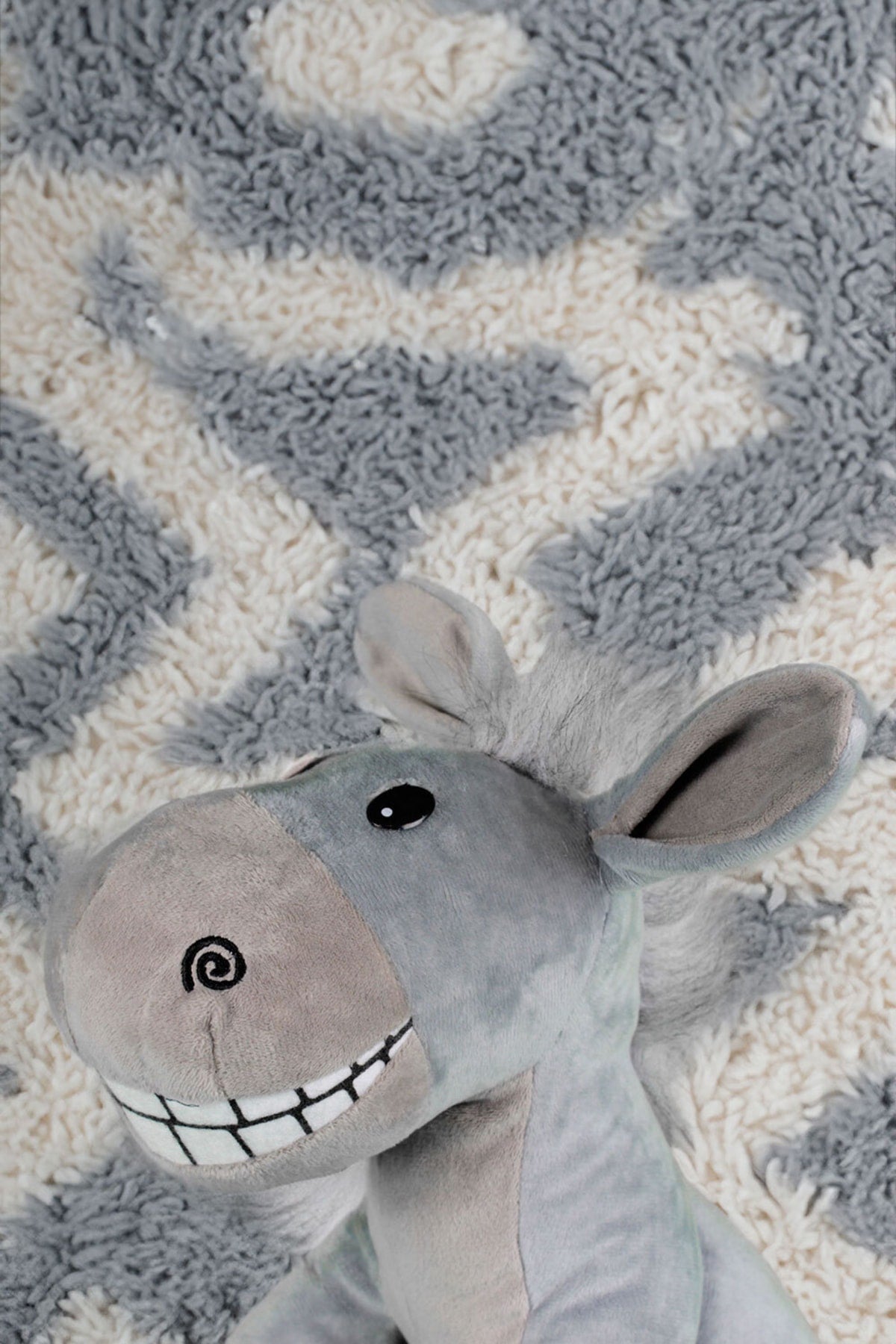 Donkey Plush 30Cm Gray