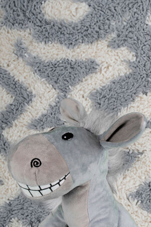 Donkey Plush 30Cm Gray
