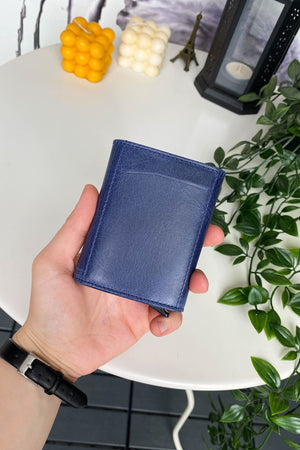 Pescol - Genuine Leather Smart Card Holder / Wallet With Rfid Protection Mechanism, High Level Of Craftsmanship