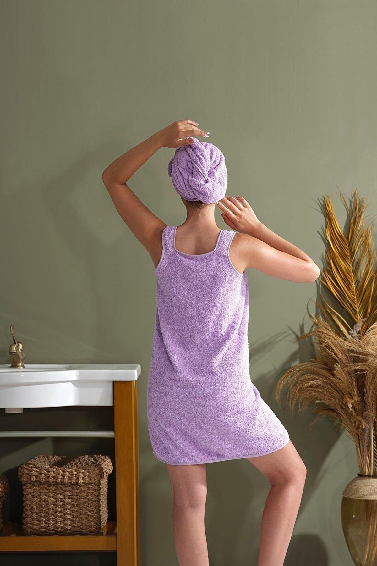 Serenada Bathrobe Bonnet Set - Swordslife