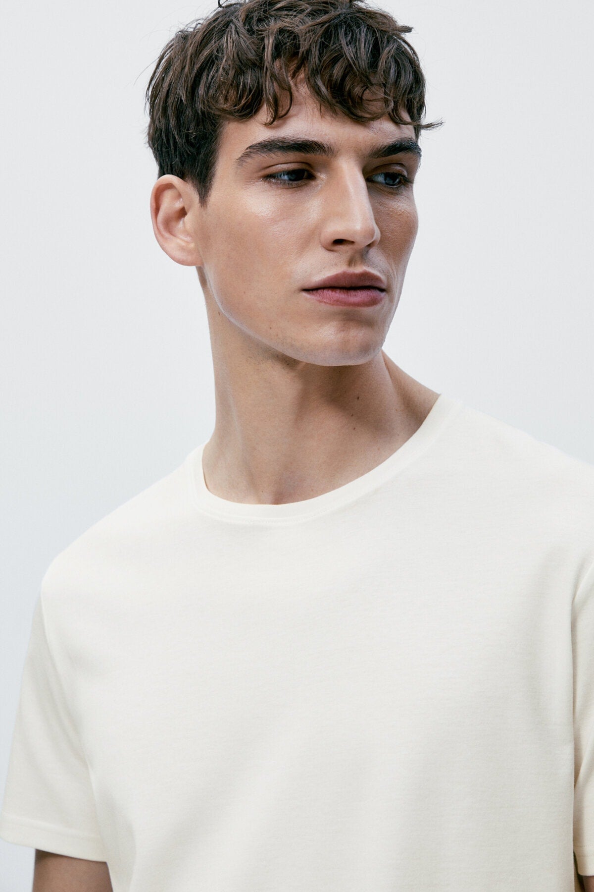 Short Sleeve Mercerized Cotton T-Shirt