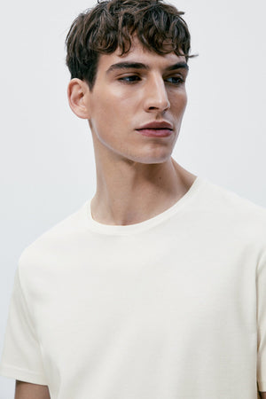 Short Sleeve Mercerized Cotton T-Shirt