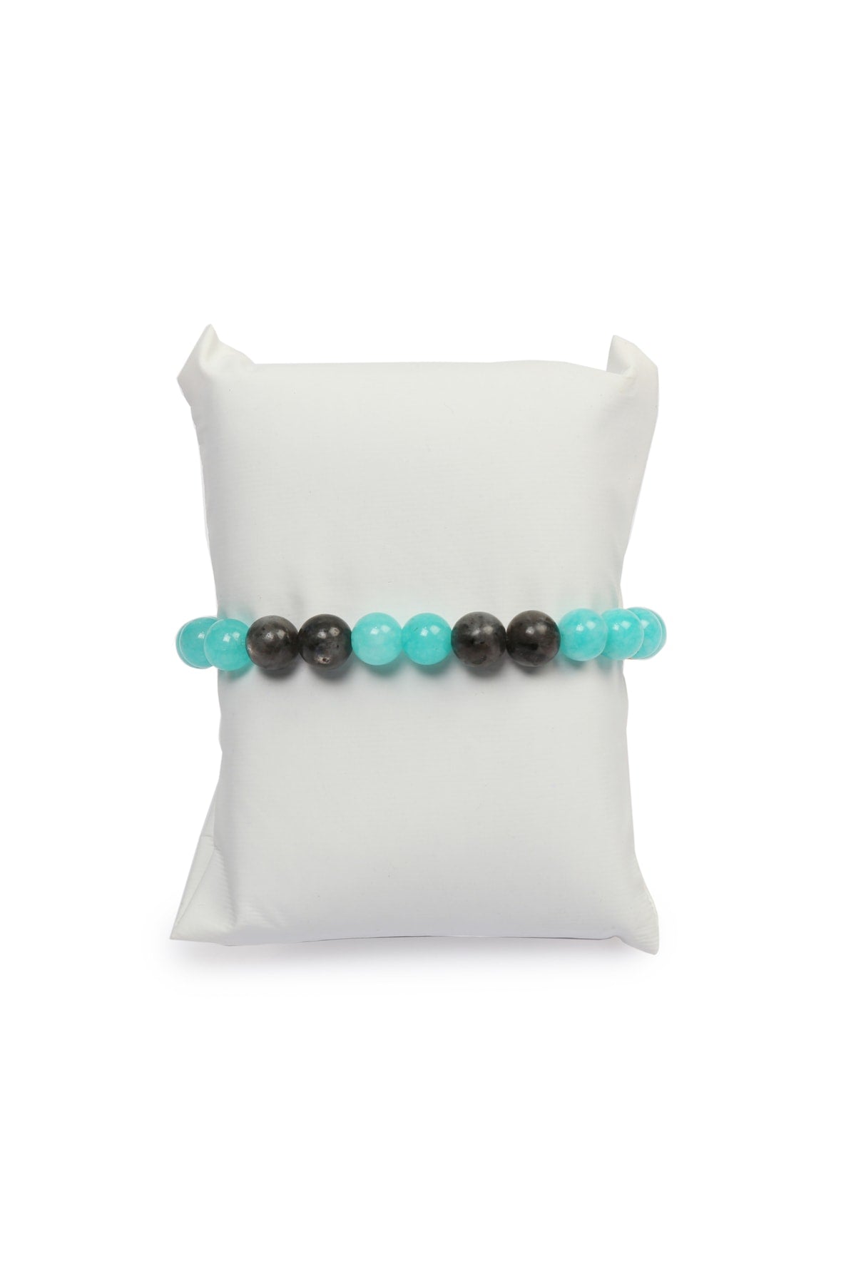 Natural Stone Success, Achievement Of Goals Student Talisman Bracelet(Labradorite, Citrine, Amazonite Natural)