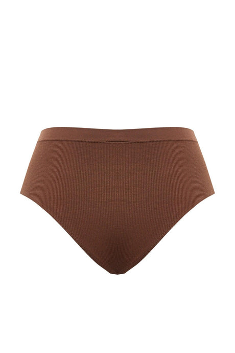 Brown Normal Waist String Panties 2-Pack TBBSS23CM00001 - Swordslife