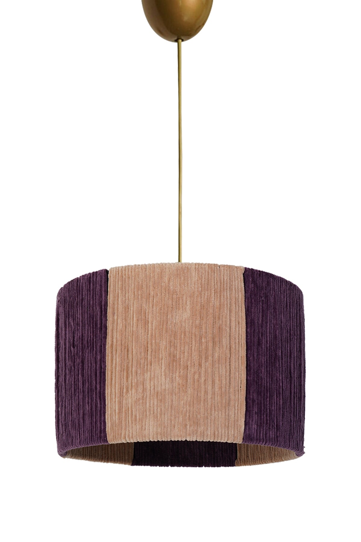 Silverberry Pendant Lamp Chandelier Purple Cream