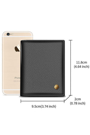 Elegance Genuine Leather Italian Made Men'S Wallet - Men'S Card Holder