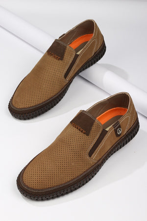 Casual Casual Summer Men'S Shoes Lace-Up Genuine Leather Men'S Shoes