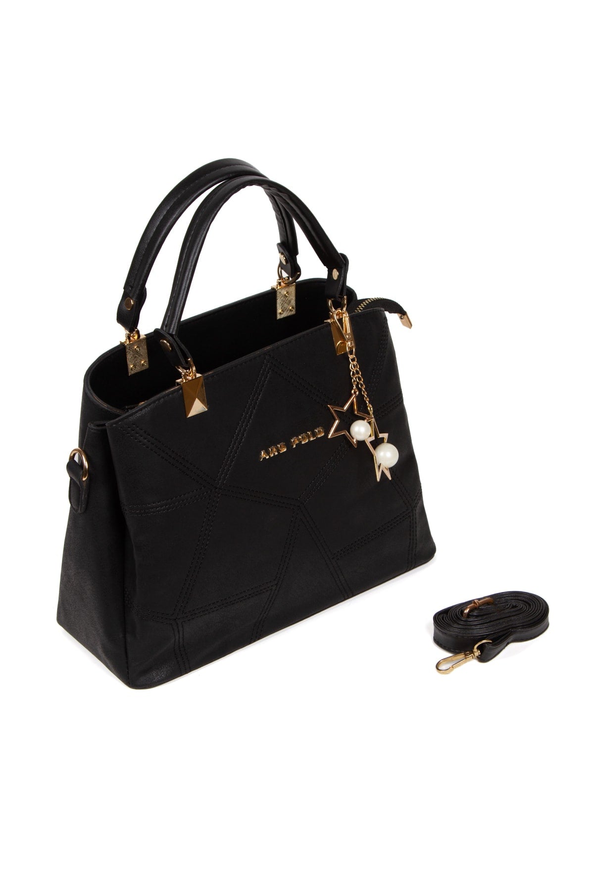 Women'S Stylish 4 Compartment Hand And Shoulder Bag Handbag,Sleeve Bag