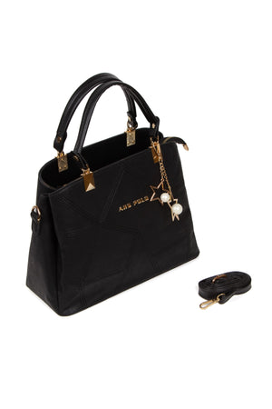 Women'S Stylish 4 Compartment Hand And Shoulder Bag Handbag,Sleeve Bag