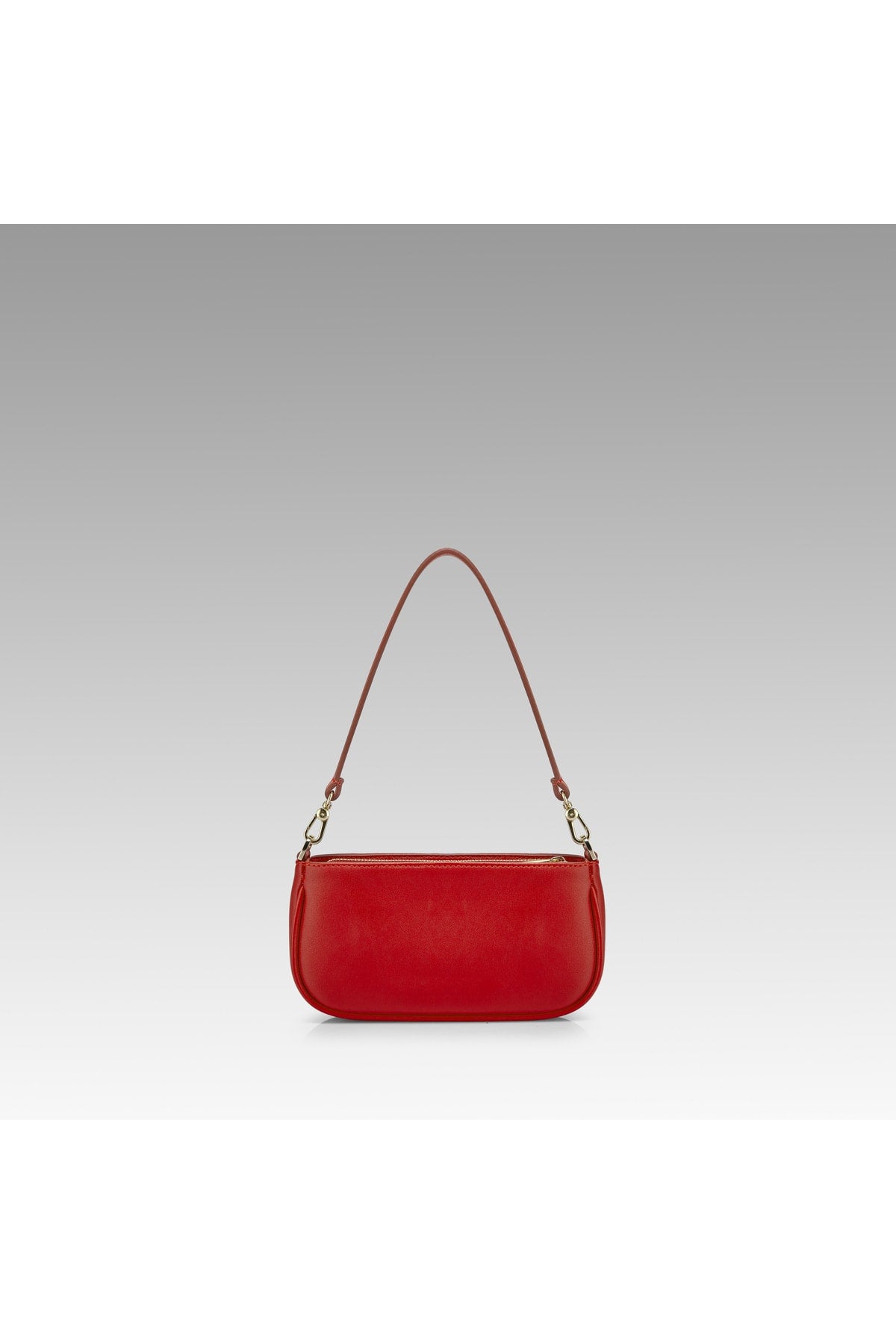 Red Baguette Bag