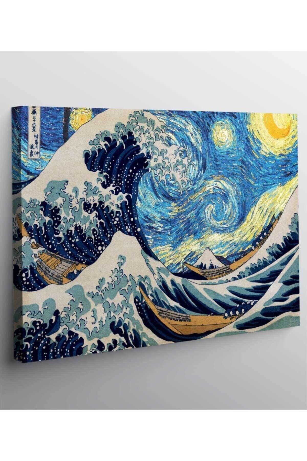 Van Gogh Starry Night Custom Diamond Mosaic Canvas Painting - Swordslife