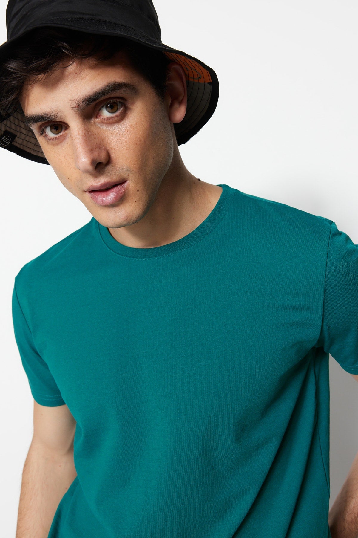 Petrol Men'S Basic Regular/Normal Cut Crew Neck Short Sleeved T-Shirt Tmnss22Ts0271