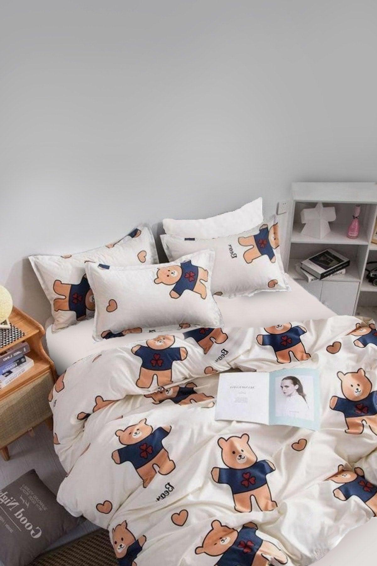 Single Duvet Cover Set with Elastic Sheet - Swordslife