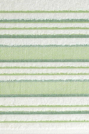 | 50x90 + 70x140 cm Fringe Detail Cotton | Vip Pistachio Green | Bath Towel Set - Swordslife