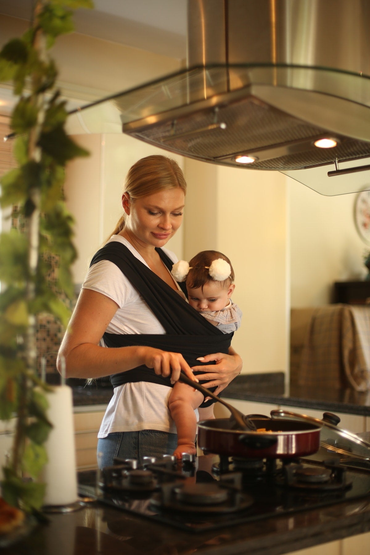 Flexible Wrap Sling Baby Carrying Wrap 100% Cotton Quality Tested Certified Sling