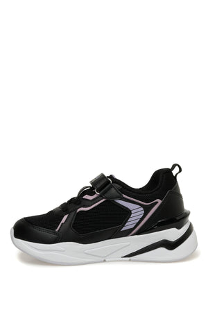 Oxford Jr 3Fx Black Girls Running Shoes