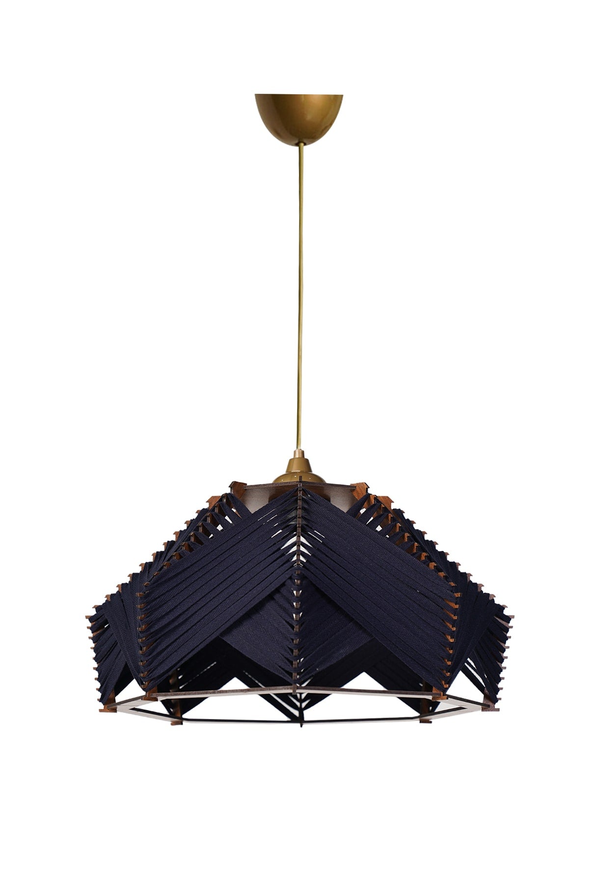 Chaos Pendant Lamp Chandelier Navy Blue