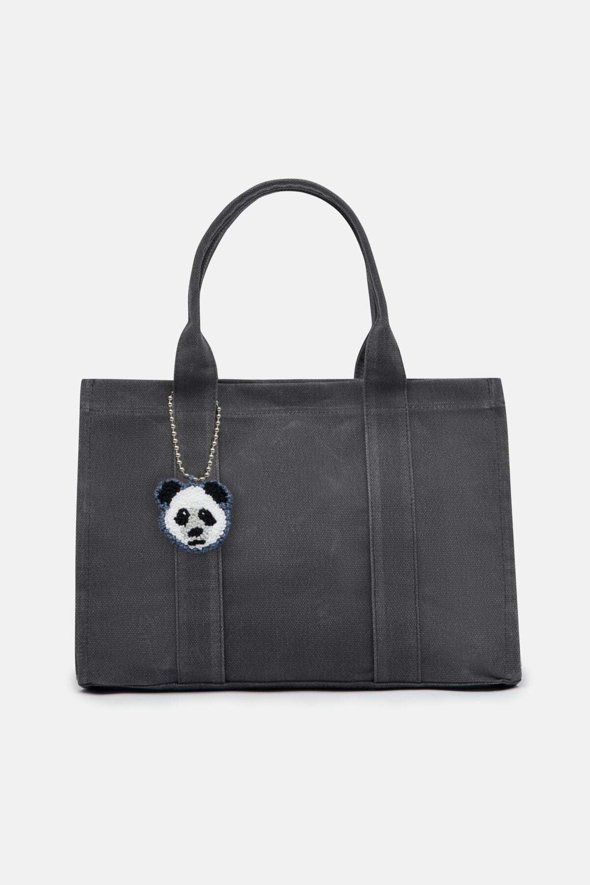 Panda Midi Handy Bag - Anthracite