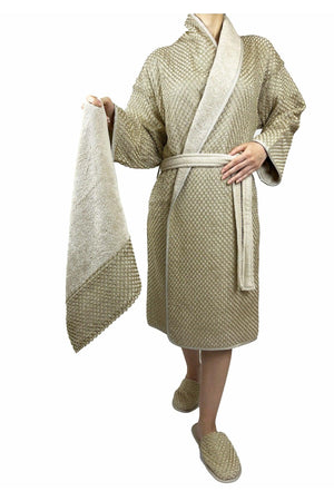 Golden Knight Bathrobe Set - Swordslife