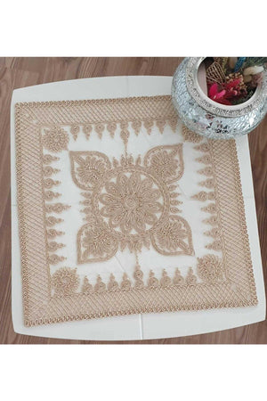 Square Pattern Anglez Cord Supla Placemat 6 pcs - Swordslife