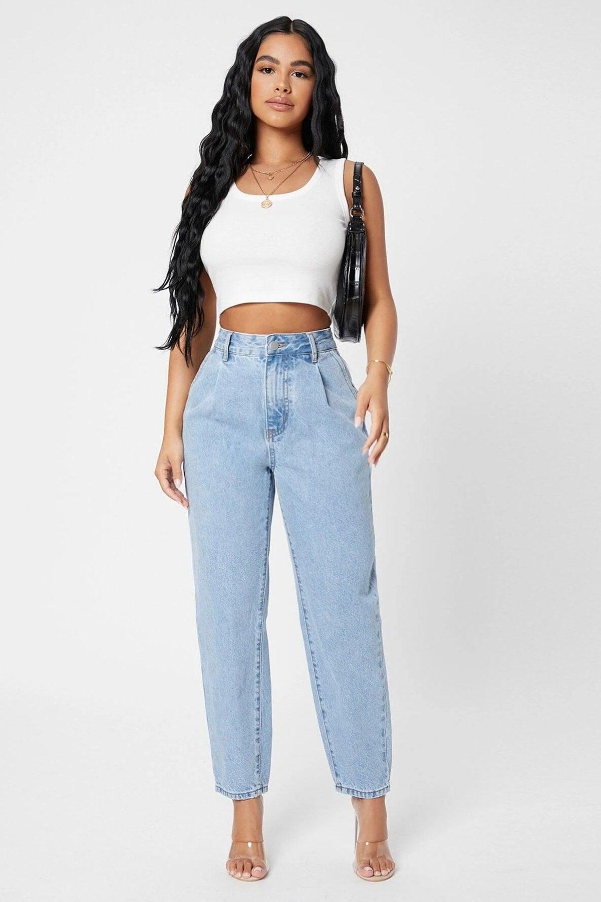 Women's White Square Neck Crop Top Blouse - Swordslife