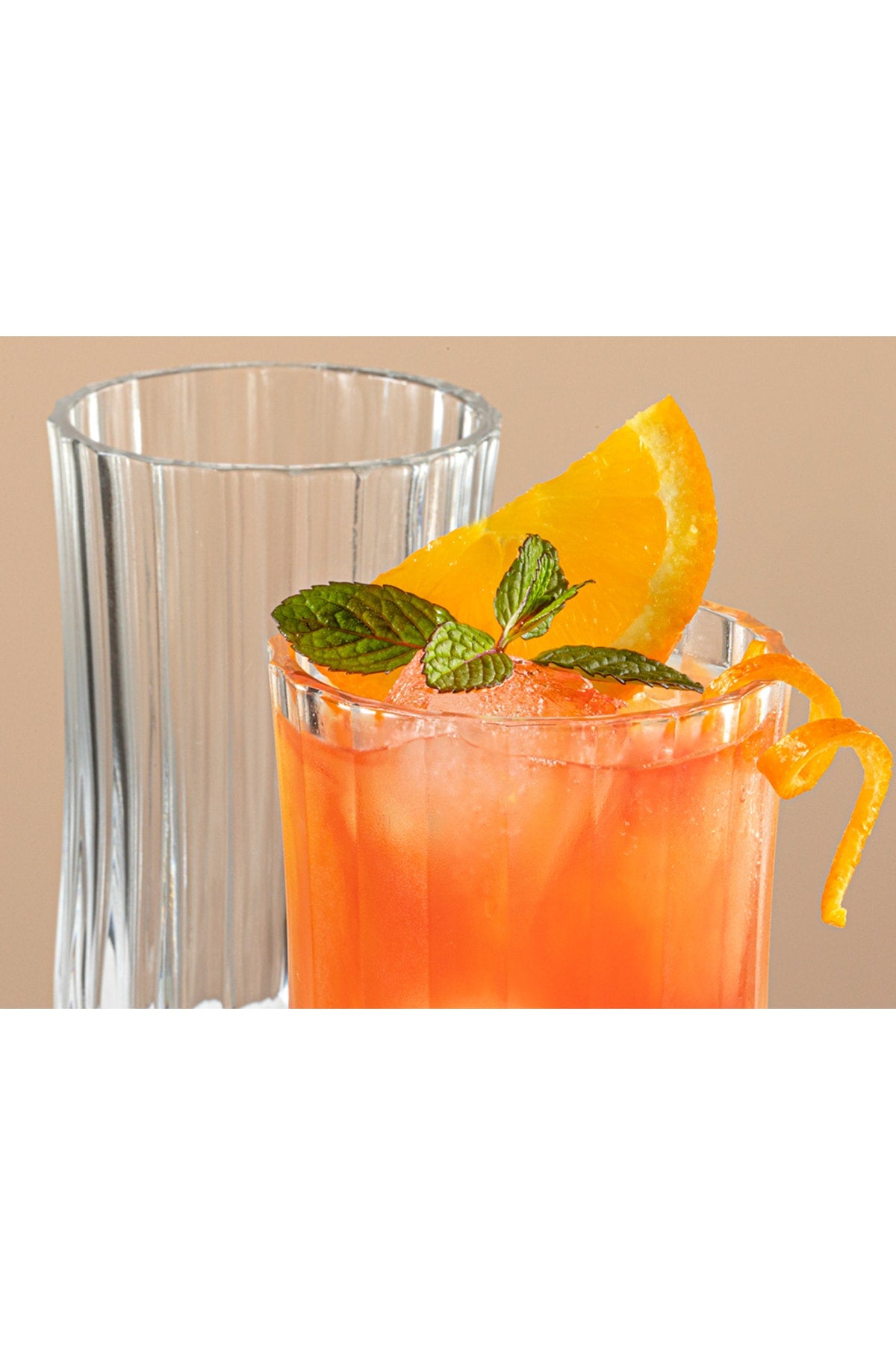 Ricco Glass 4 Pcs Soft Drink Glass 340 Ml