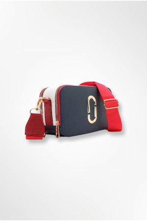 Women'S Canta Navy Blue Quality Sport Stylish Crossbody Shoulder Bag With Two Compartment Pockets (Small Size)