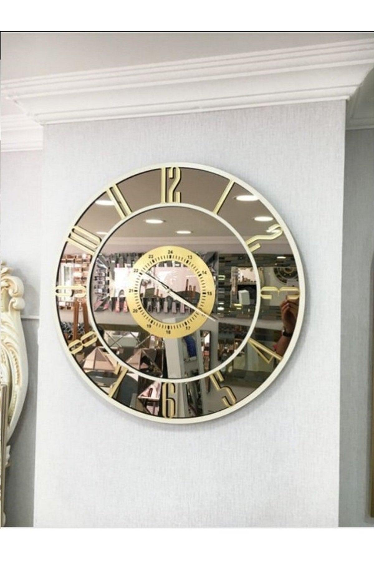 Real Mirror Decorative Wall Clock (40 CM) - Swordslife