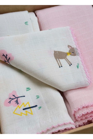Boxed 2 Muslin Blanket 95X80 Cm