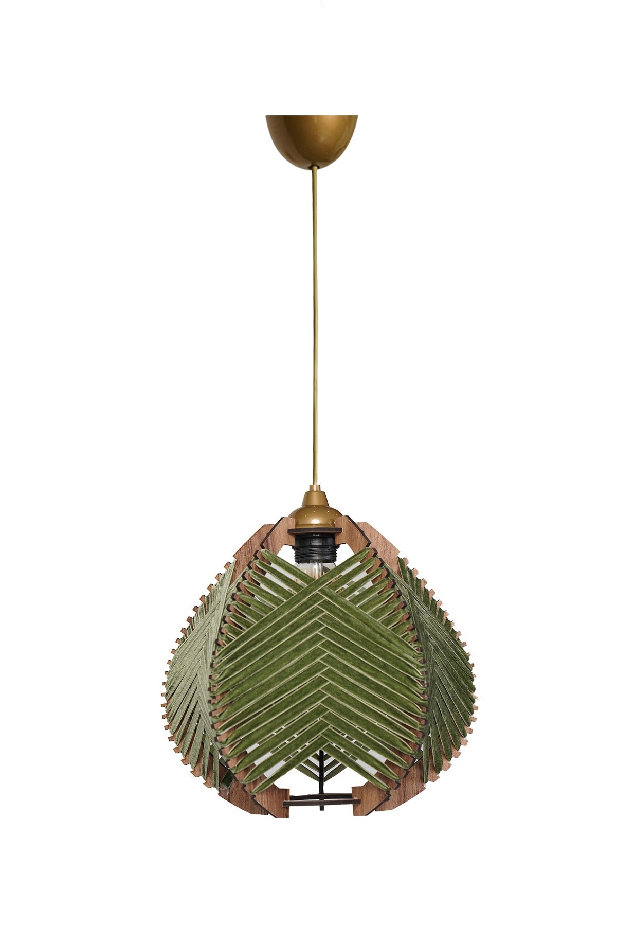 Lierre Pendant Chandelier Green