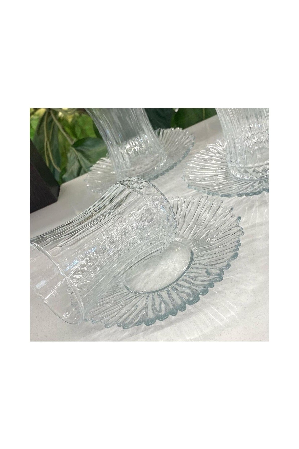 Elysia Tea Cup And Imported Tea Saucer Set 12 Pieces