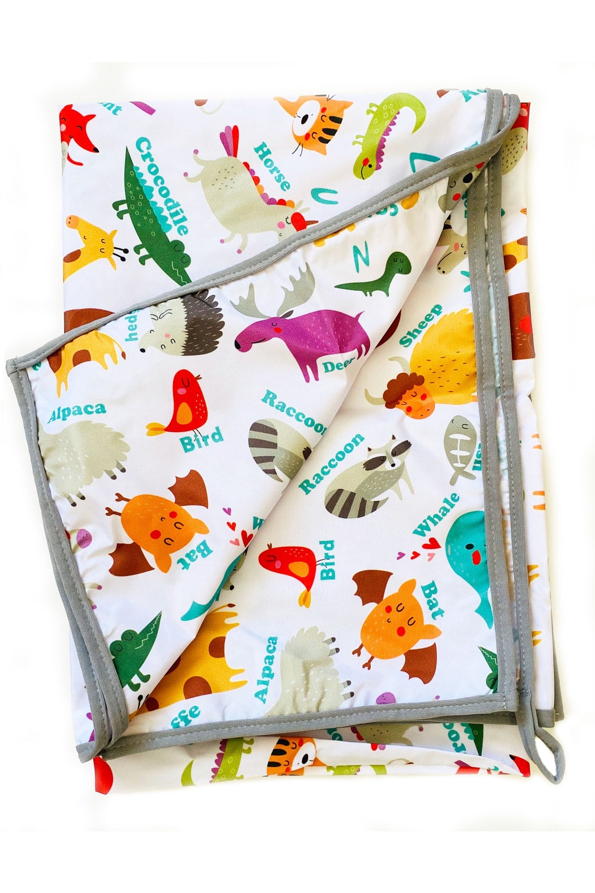 Zoo, 150X150 Cm Waterproof, Floor/Table Cover, For Activity, Food And Play, Eco-Friendly And Environmentally Friendly,