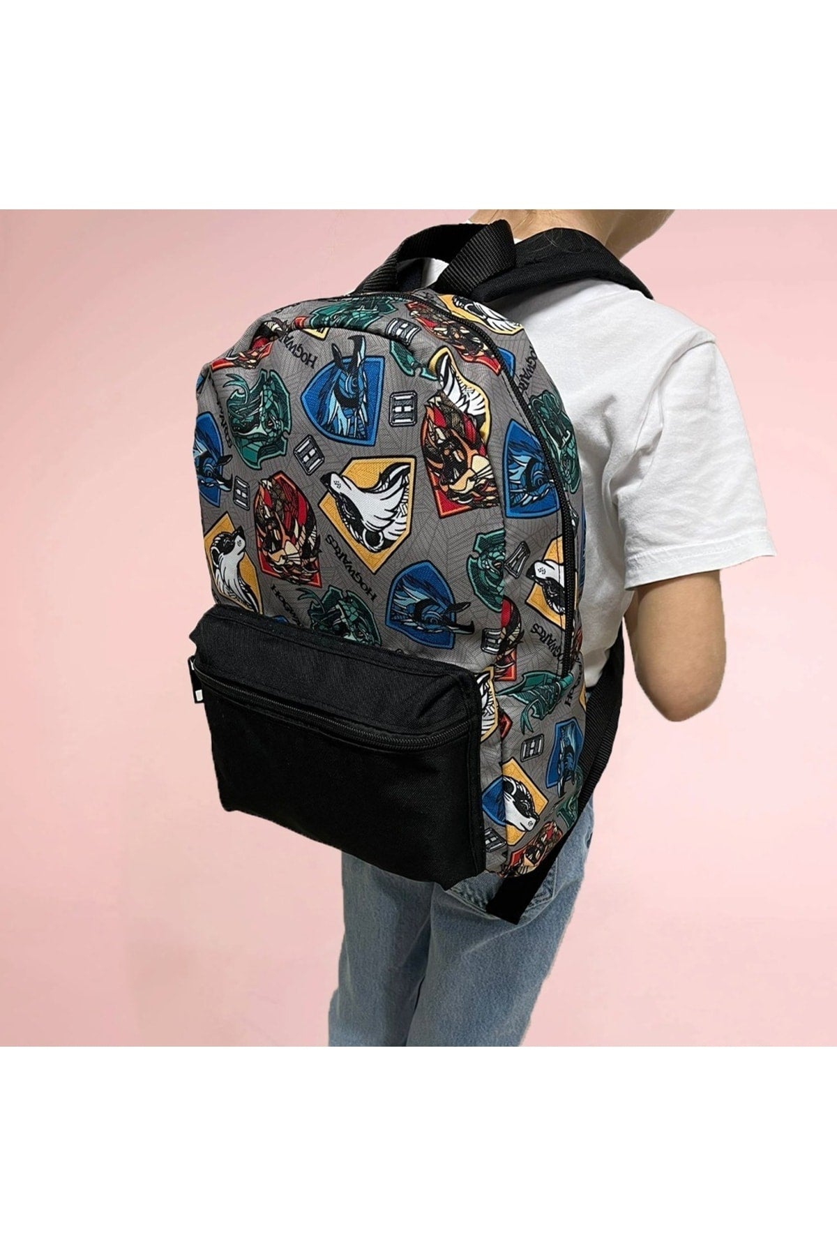 Waterproof Patterned Mini Backpack