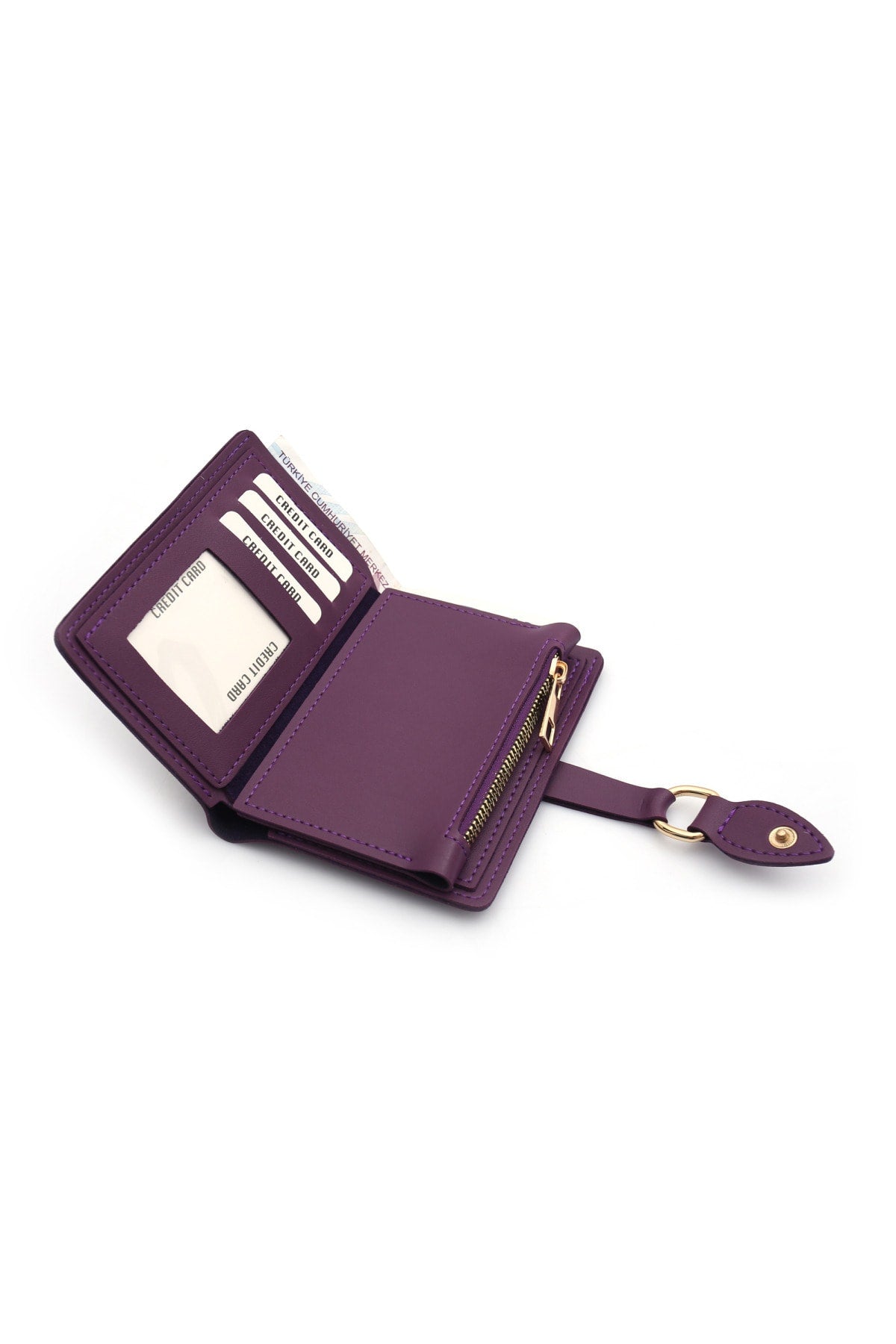 Women'S Wallets Purple Women'S Wallets Accessory