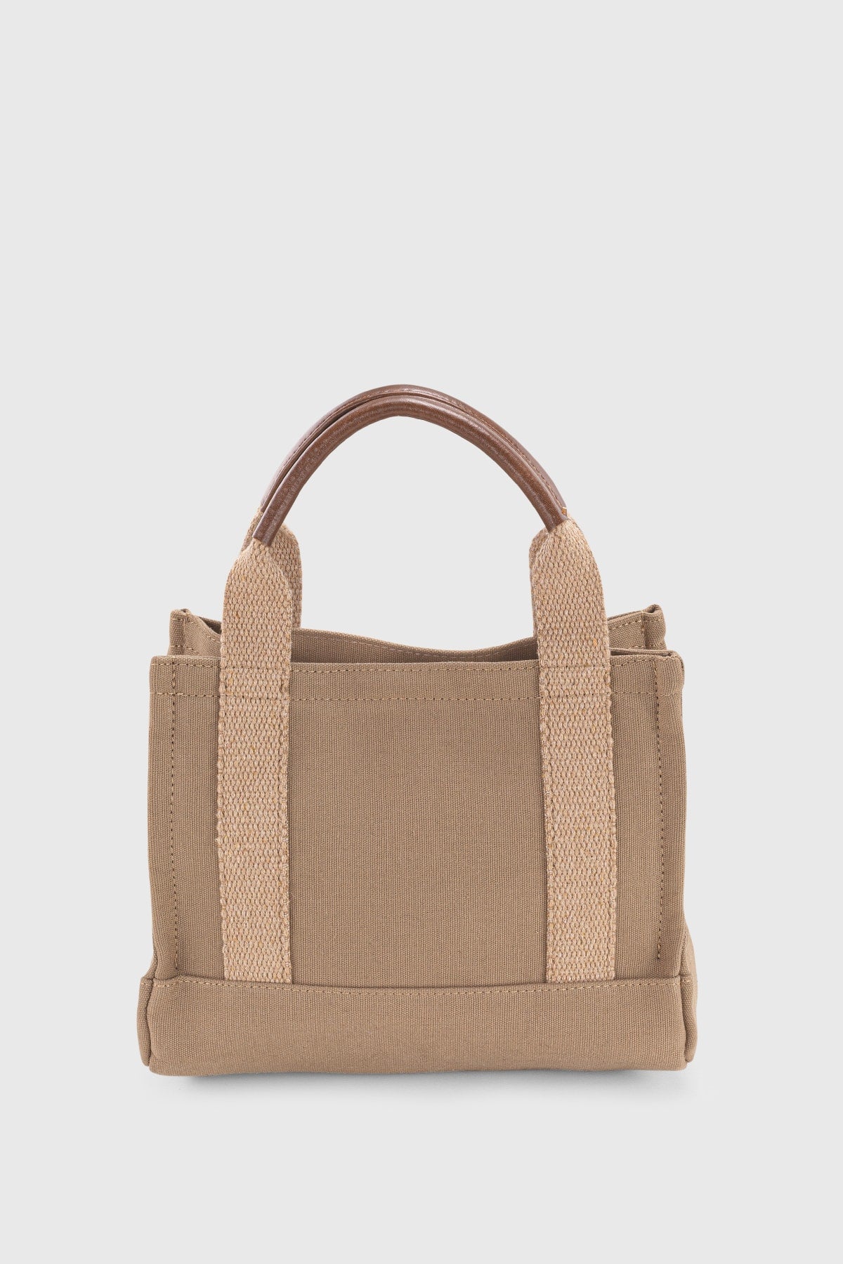 Women'S Brown Canvas Tote Bag 232