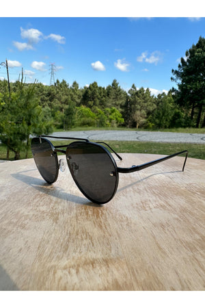 Damla Facet Model Black Color Men'S Sunglasses