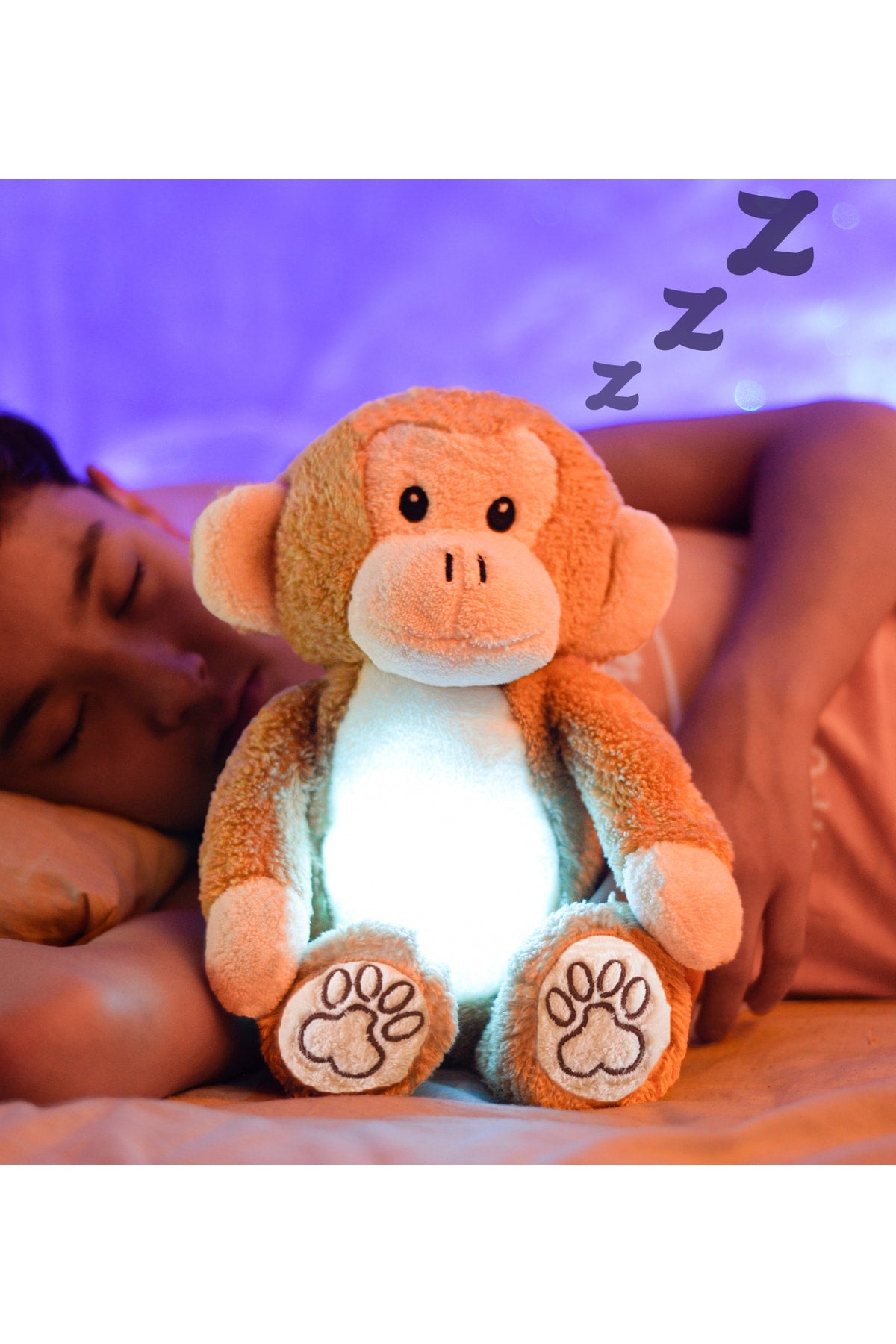 Sleeping Companion with Smart Crying Sensor White Noise Doli