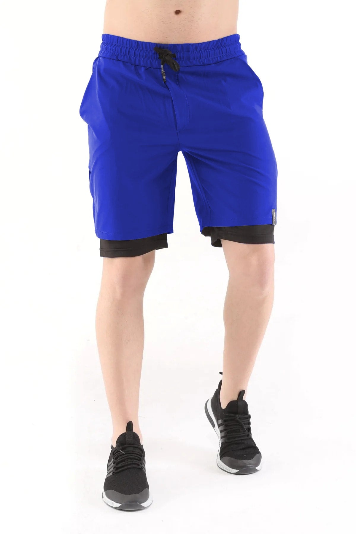 Ghassy Co. Men'S Running Quick Dry Micropoly Training Turf Fitness Short Tights Outdoor Shorts