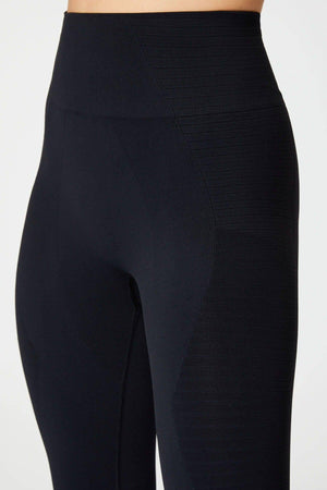 Gela High Waist, Flexible And Gathering Sports Leggings Black - Swordslife