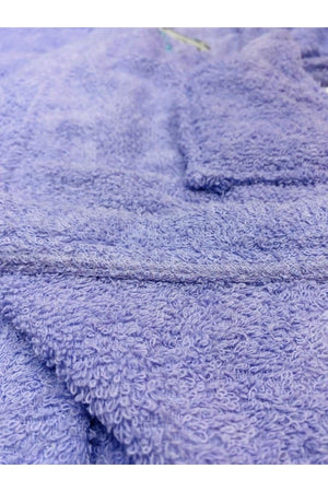 Plain And Hooded Cotton Kids Bathrobe - Swordslife