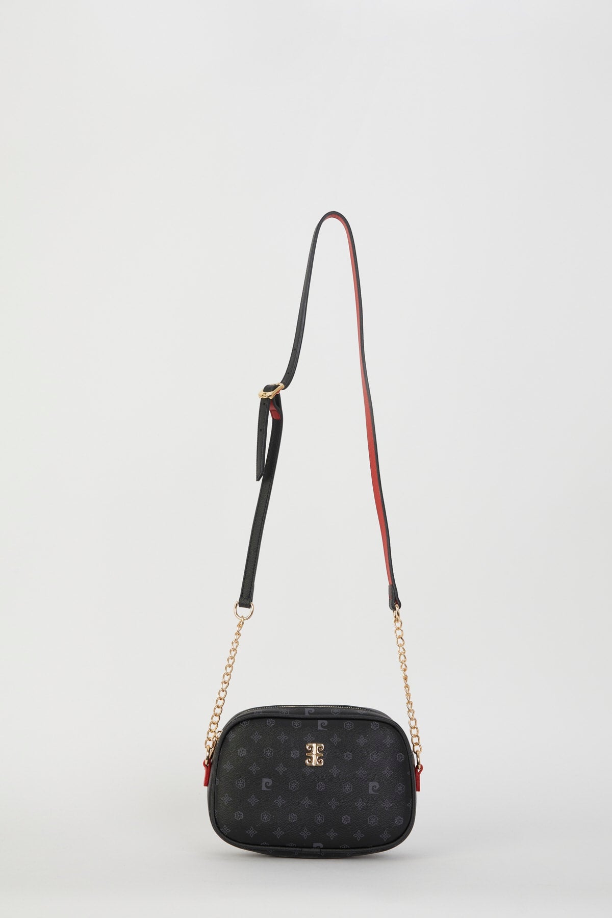 Black Monogram Women's Shoulder Bag 05PO22Y1543